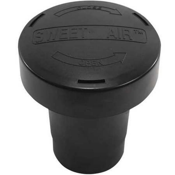 SWEET AIR VS-TT VS43-4 Air Vent Stack Filter Black 
